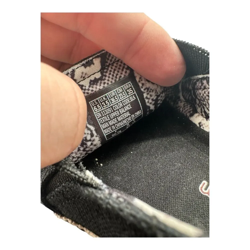 Skechers BOBS Flexpadrille 3.0 Shoes Womens 6.5 Black Slip On Espadrilles 113091